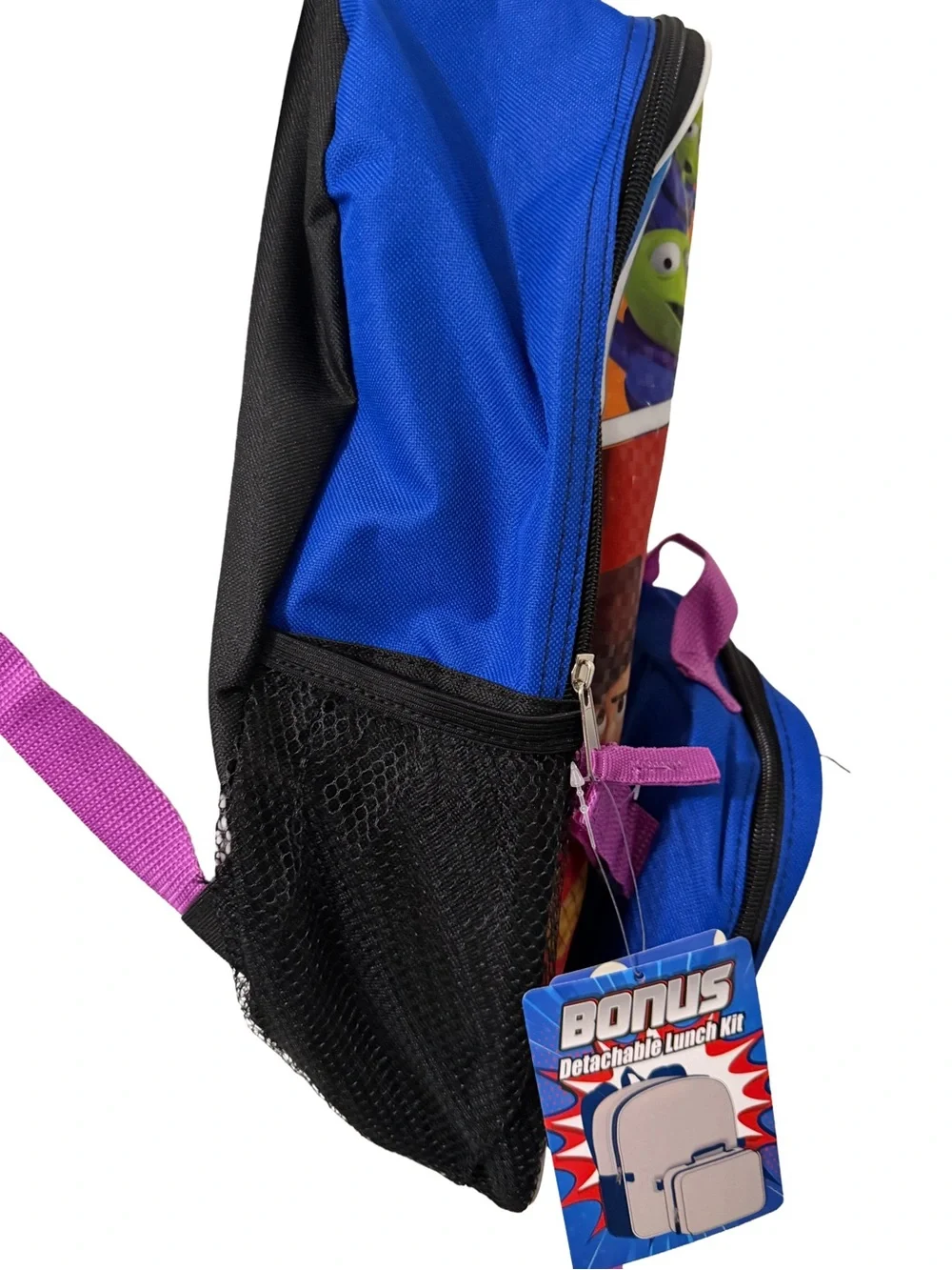 Disney Pixar Toy Story Kids Backpack with Lunch Bag